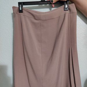 Tan Pencil Skirt